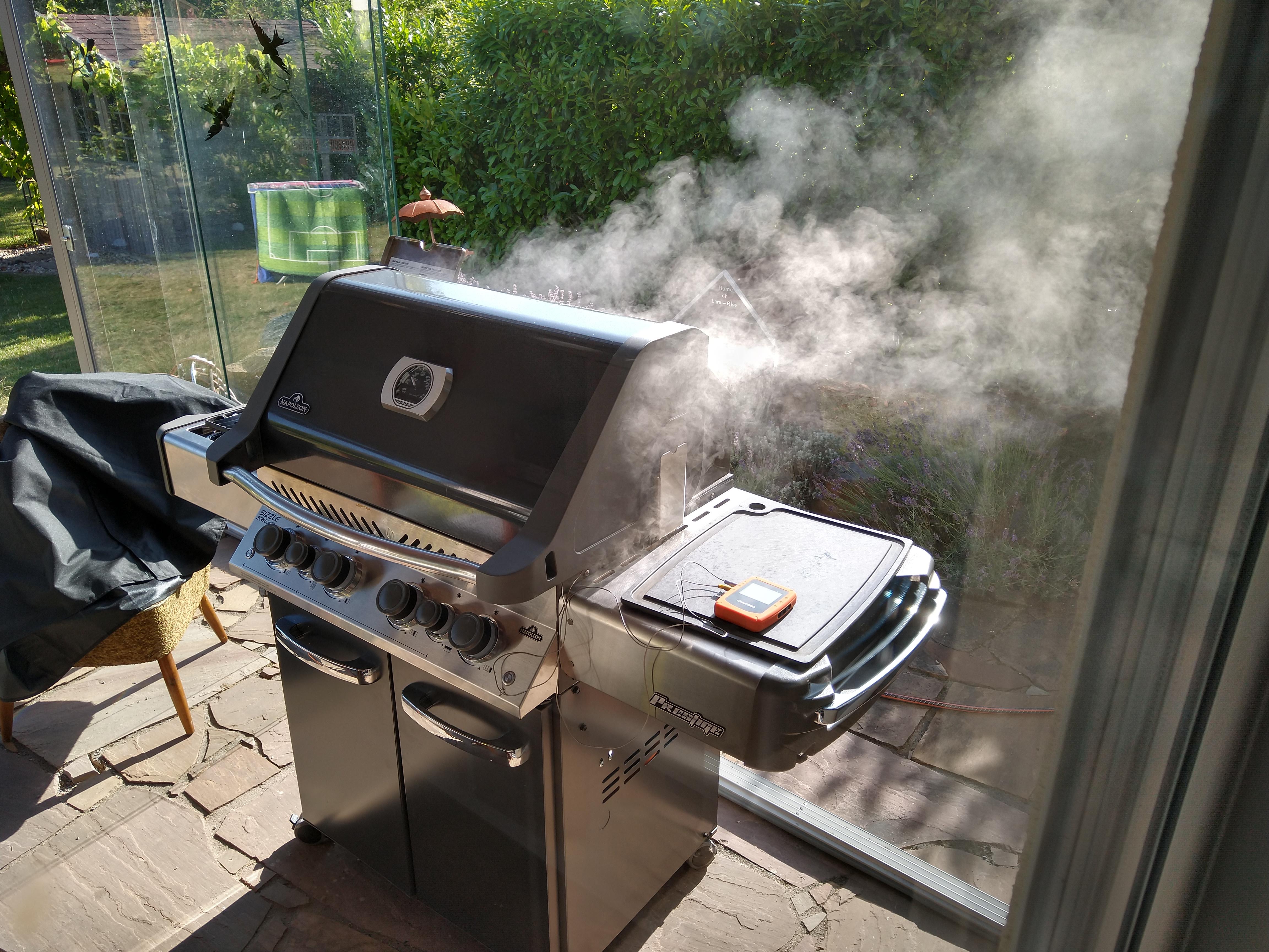 Technique  Smoking with Gas - Broil King